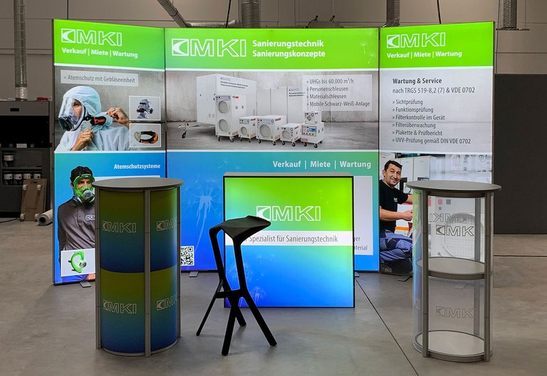 LED exhibition stand - ALU LightUp - MKI Industrieservice GmbH LED exhibition stand - ALU LightUp - MKI Industrieservice GmbH