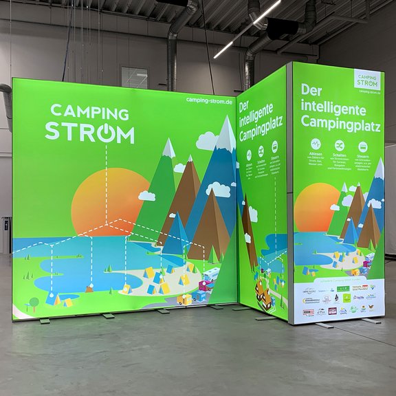LED Messestand - ALU LightUp - TREFON electronic GmbH