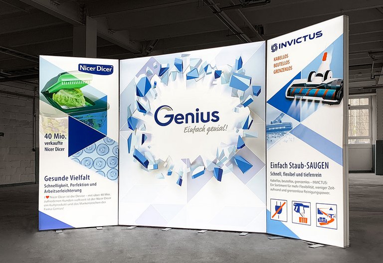 LED exhibition stand - ALU LightUp - Genius GmbH LED exhibition stand - ALU LightUp - Genius GmbH