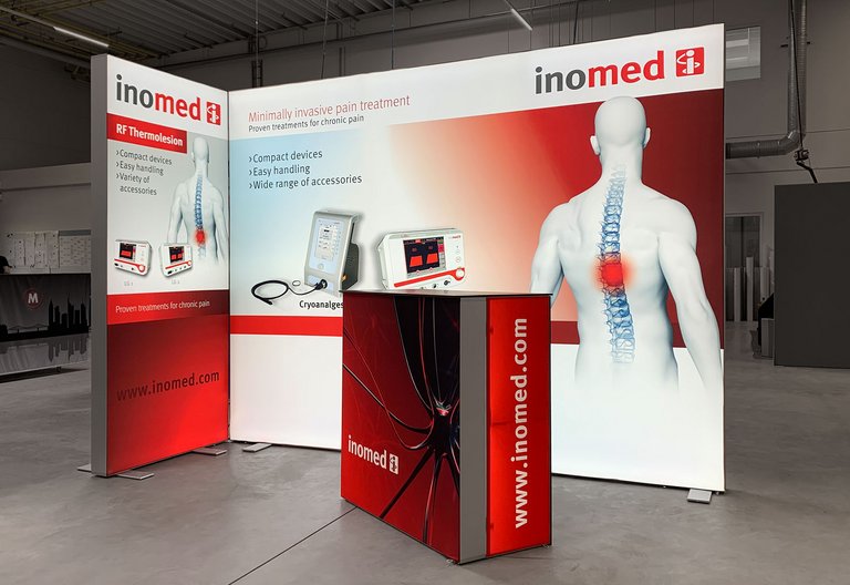 LED exhibition stand - ALU STAR - Inomed Inc. LED exhibition stand - ALU STAR - Inomed Inc.