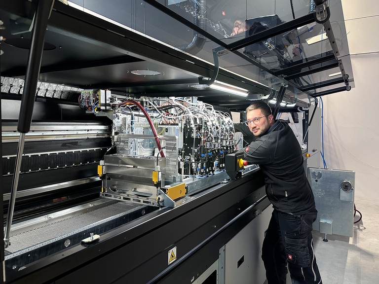 Textile printer Durst P5 TEX iSUB