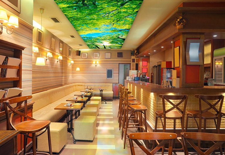 LED exhibition wall as ceiling mounting LED exhibition wall as ceiling mounting