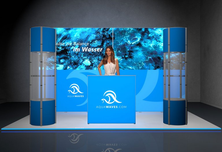 Stand d'exposition LED - Kit d'exposition 4x2 m Stand d'exposition LED - Kit d'exposition 4x2 m