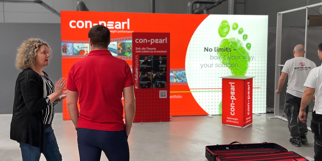 Live project mobile LED exhibition stand Live project mobile LED exhibition stand